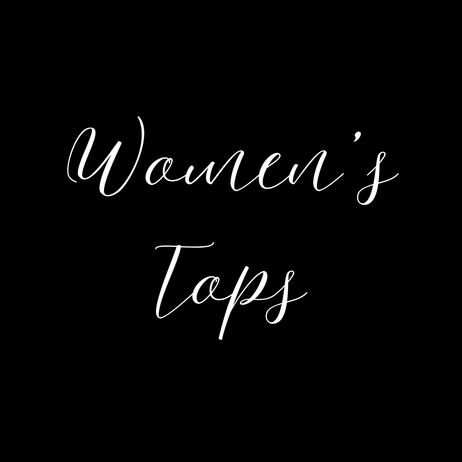 WOMENS TOPS