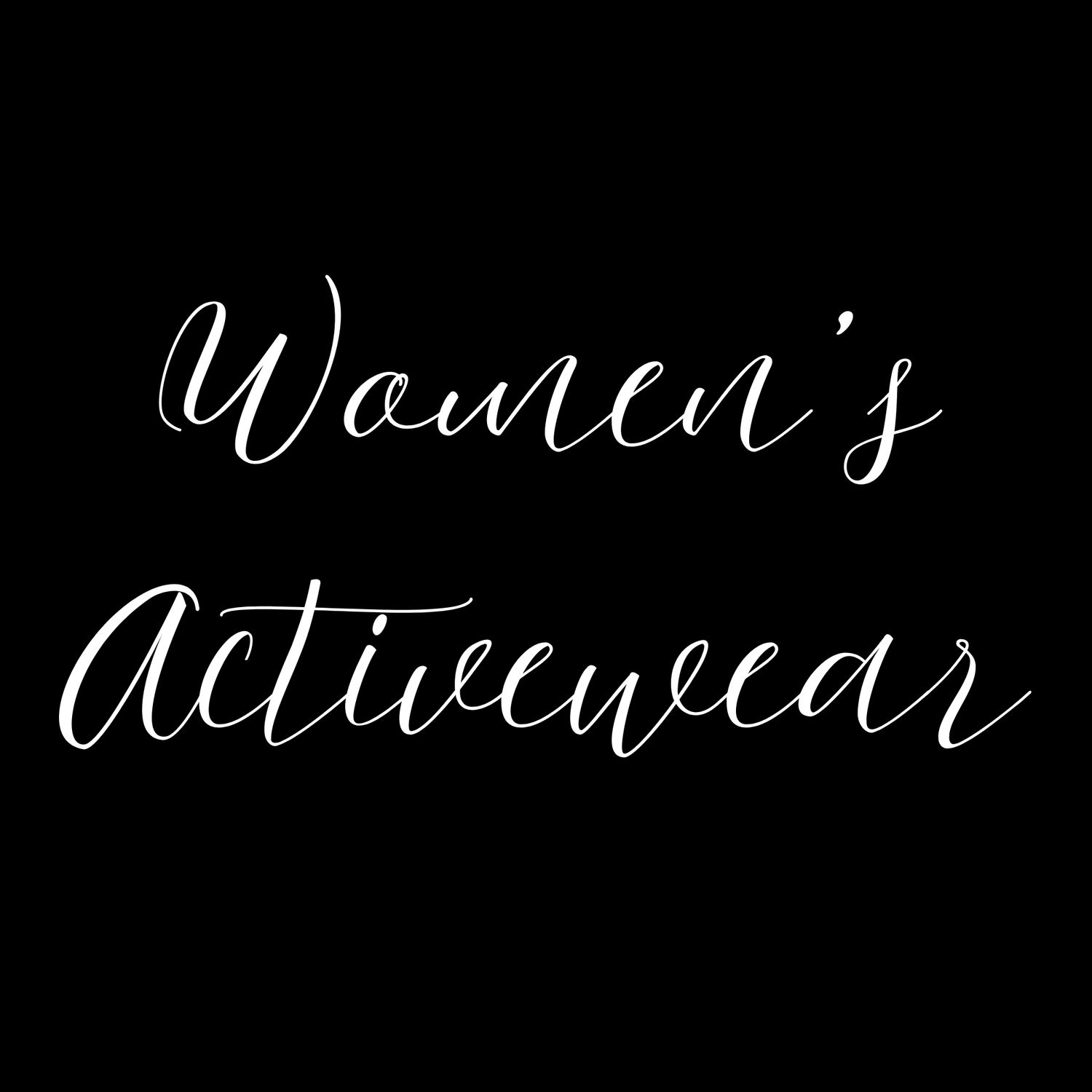 WOMENS ACTIVEWEAR